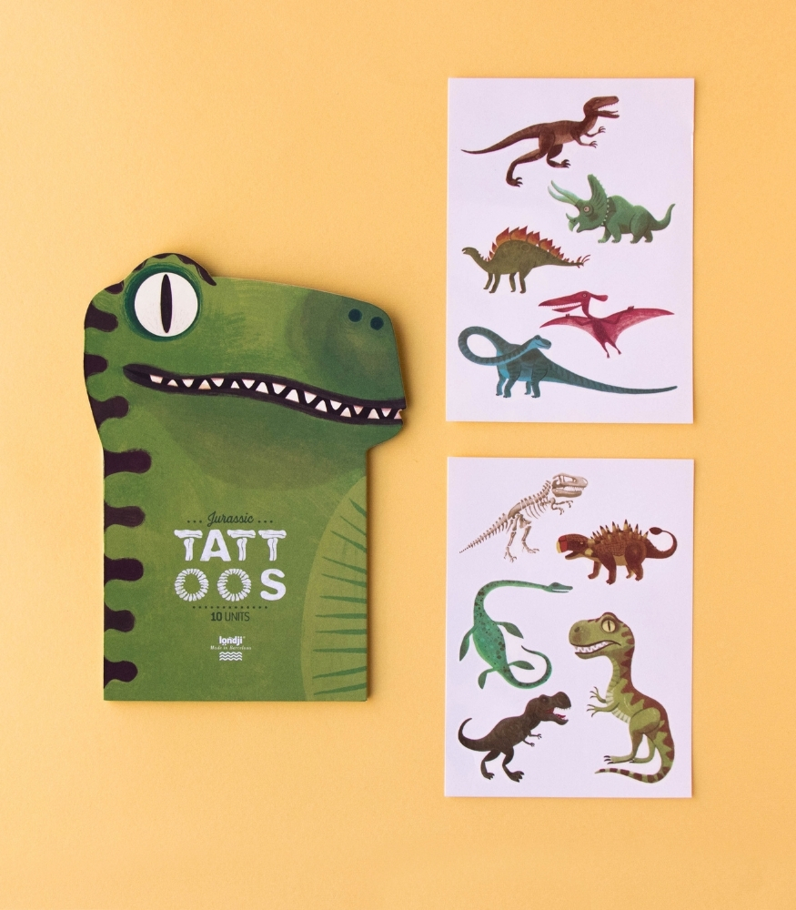 Londji Tattoos Ge&ccedil;ici D&ouml;vme // Dino