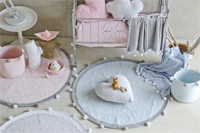 Lorena Canals Bubbly Halı // Soft Mavi (120cm)