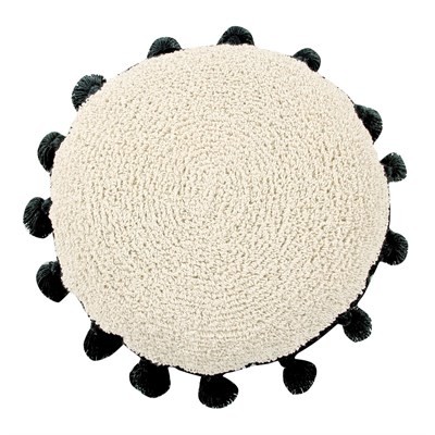 Lorena Canals Circle Yastık // Siyah