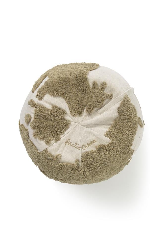 Lorena Canals Puf // World Map Rugcycled