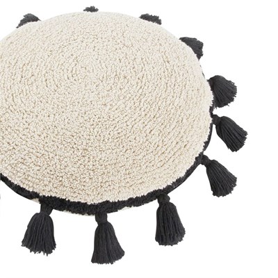 Lorena Canals Circle Yastık // Siyah