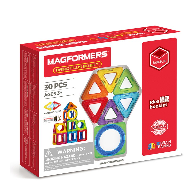 Magformers Mıknatıslı Basic Set (30 Parça)