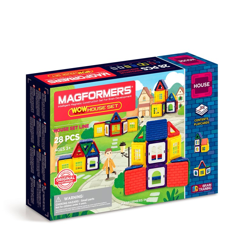 Magformers Mıknatıslı House Set (28 Parça)
