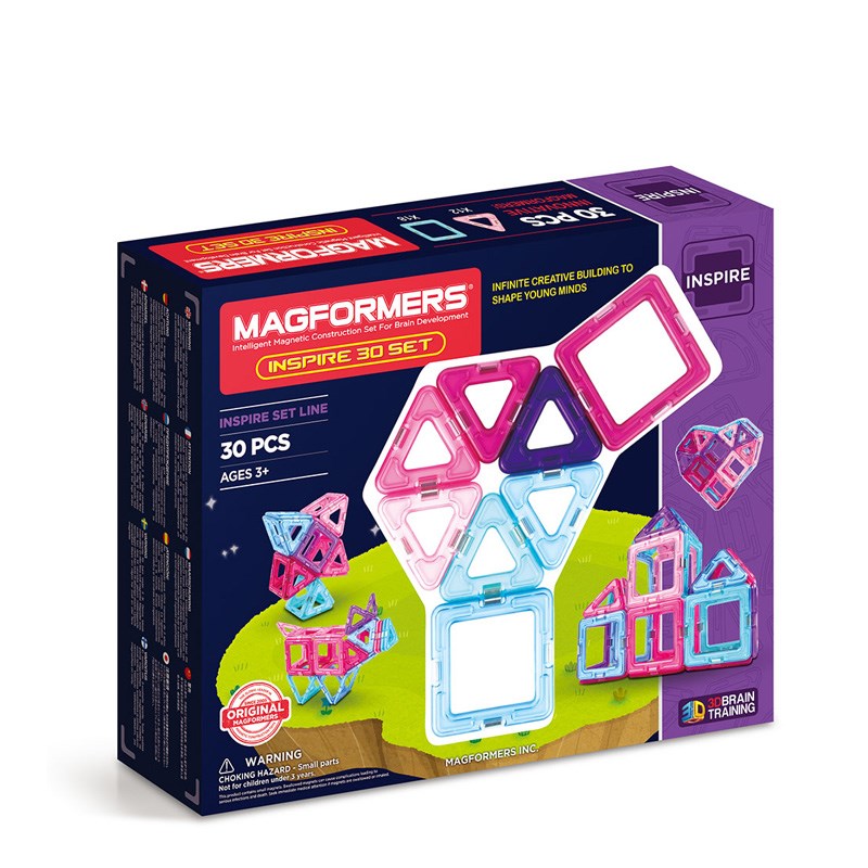 Magformers Mıknatıslı Yaratıcı Inspire Set (30 Parça)