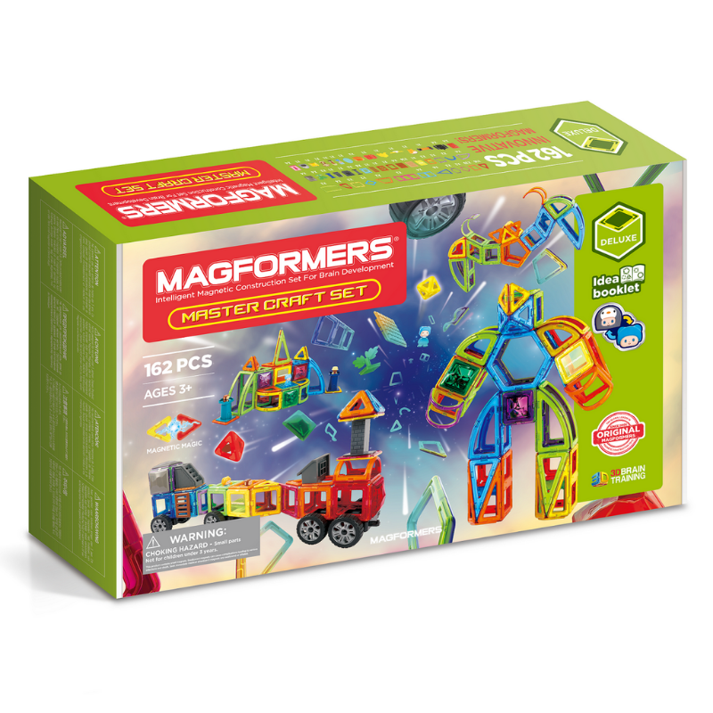 Magformers Mıknatıslı Master Craft Set (162 Parça)