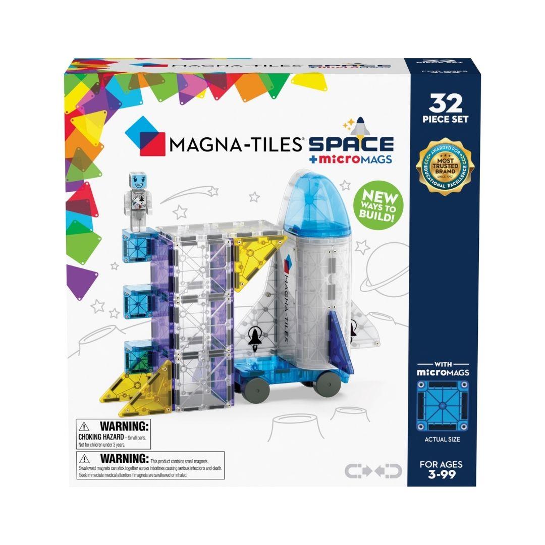 Magna-Tiles Space + microMAGS (32 Parça)