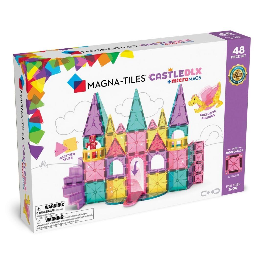 Magna-Tiles Castle DLX + microMAGS (48 Parça) // Prenses Şatosu