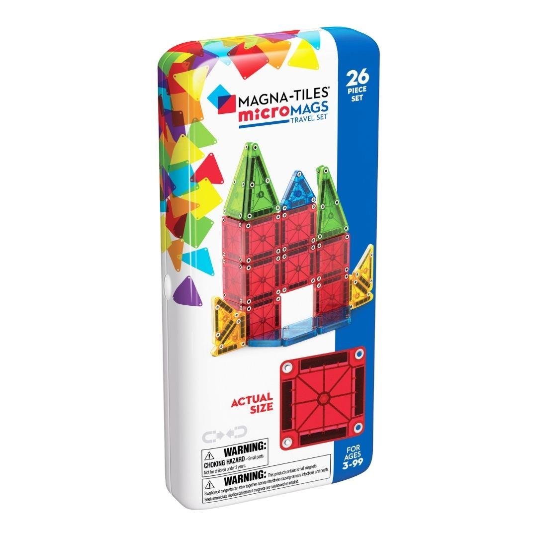 Magna-Tiles microMAGS  (26 Parça) // Seyahat Seti