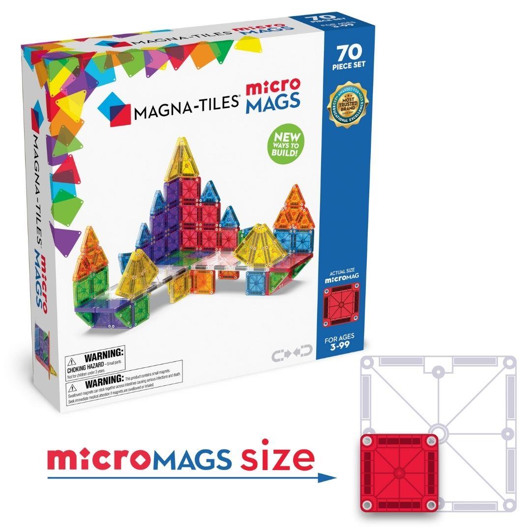 Magna-Tiles microMAGS (70 Parça)