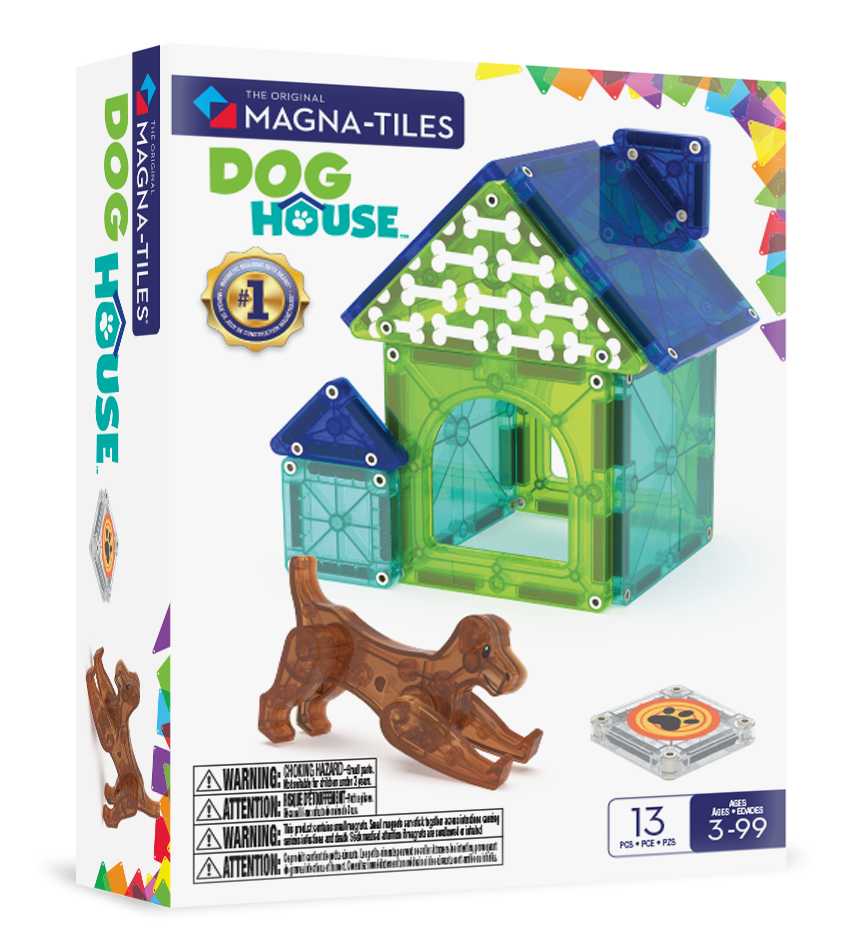 Magna-Tiles Dog House (13 Par&ccedil;a)