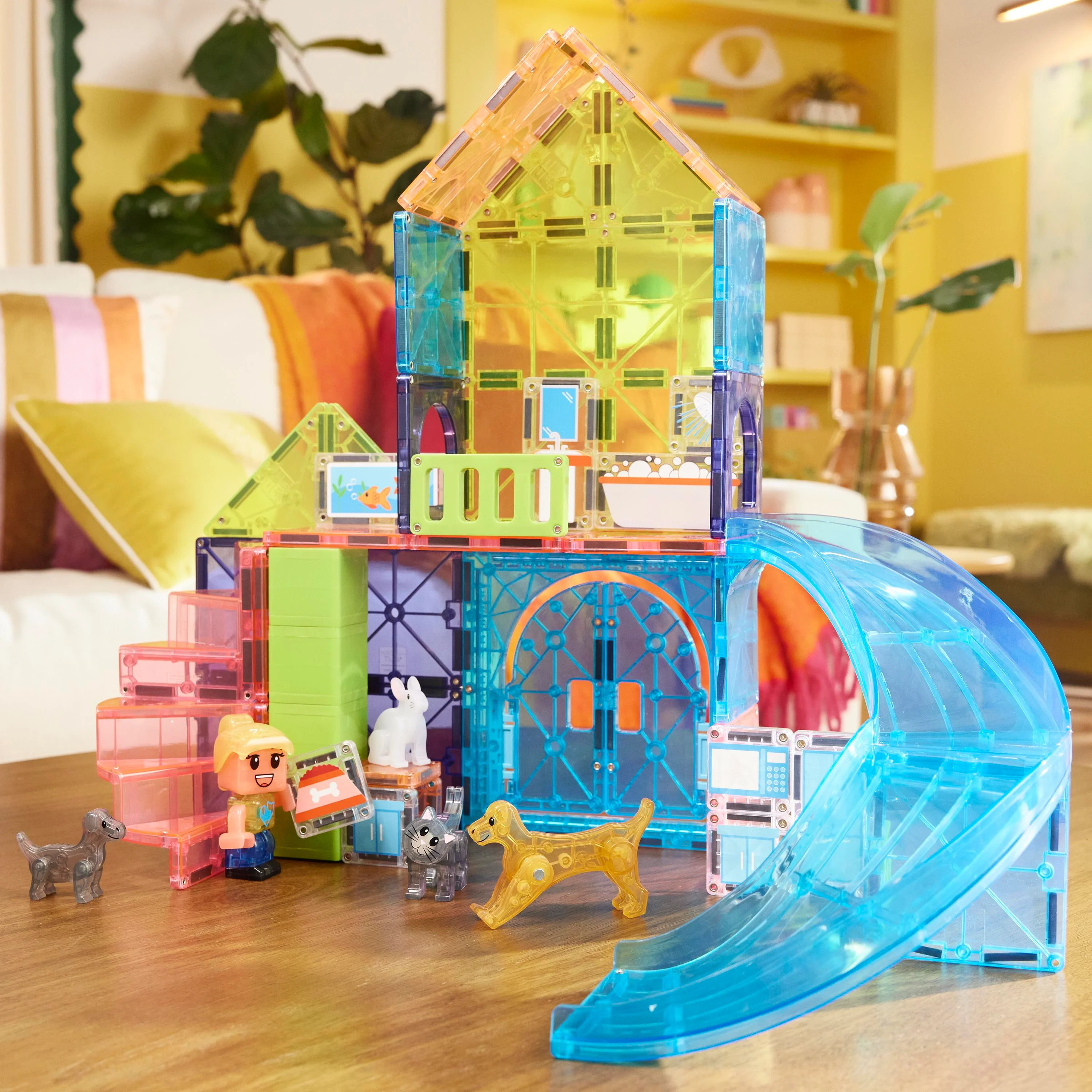 Magna-Tiles Pet Playhouse (50 Parça)