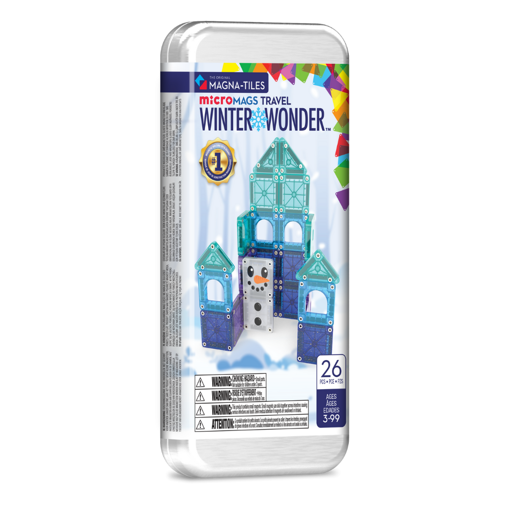 Magna-Tiles Winter Wonderland Travel Set (26 Parça)