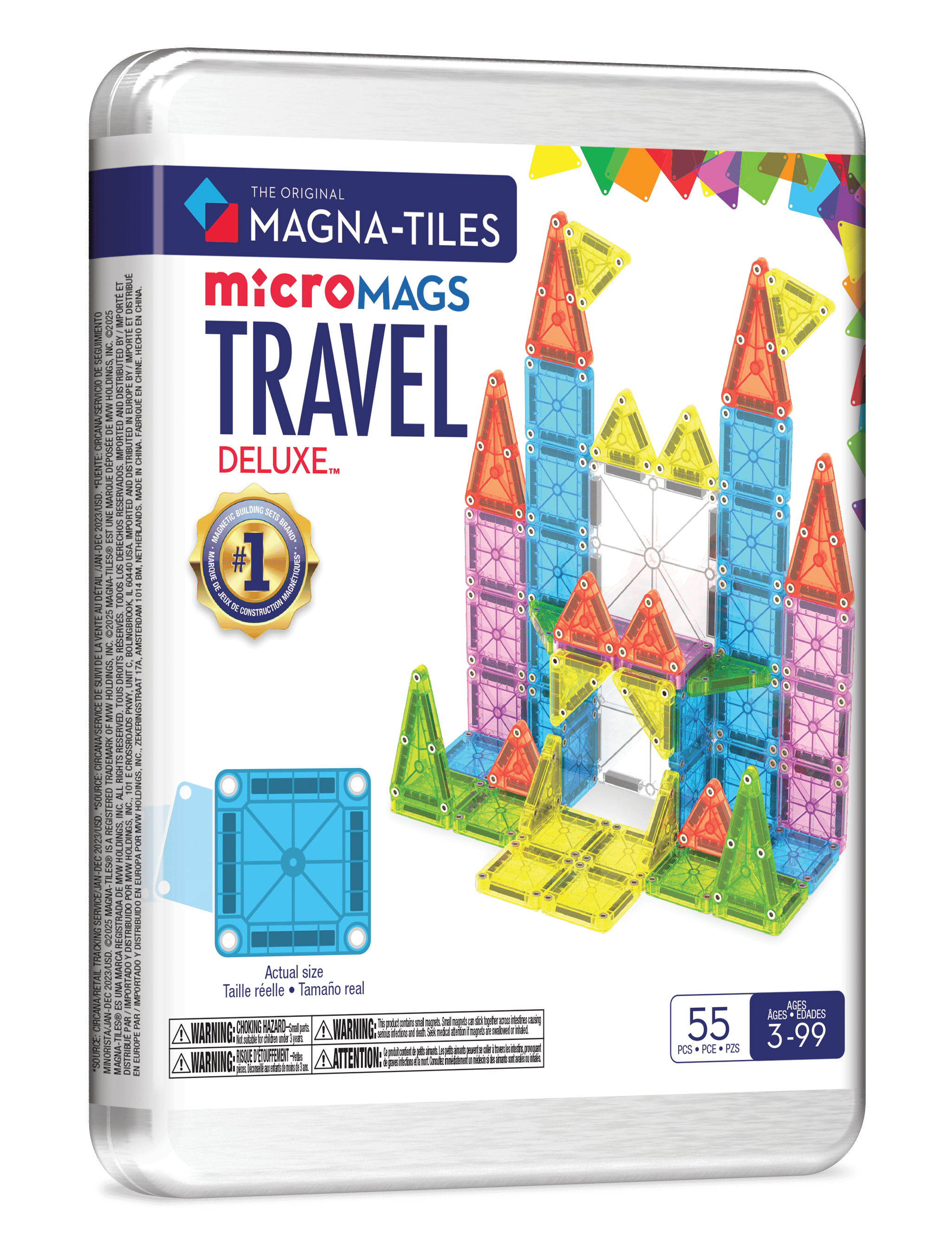 Magna-Tiles Travel Set (55 Parça)