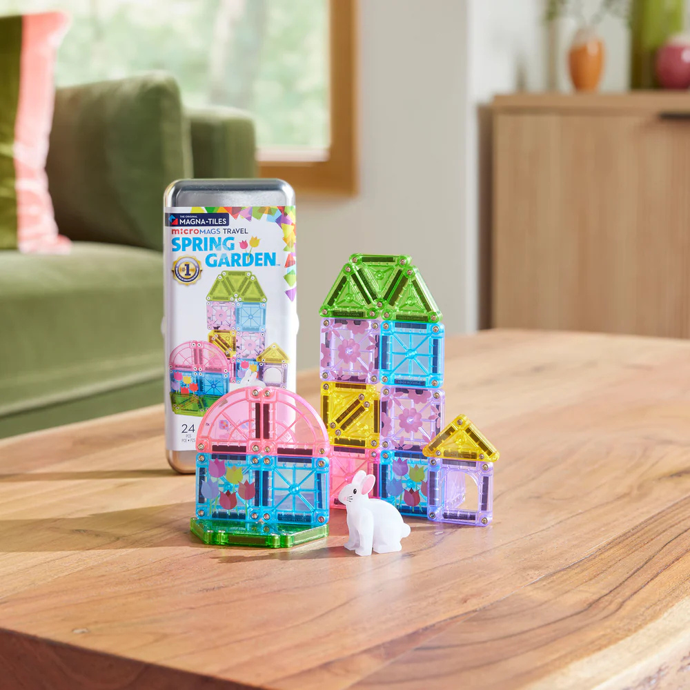 Magna-Tiles Bahar Bah&ccedil;e Travel Set (24 Par&ccedil;a)