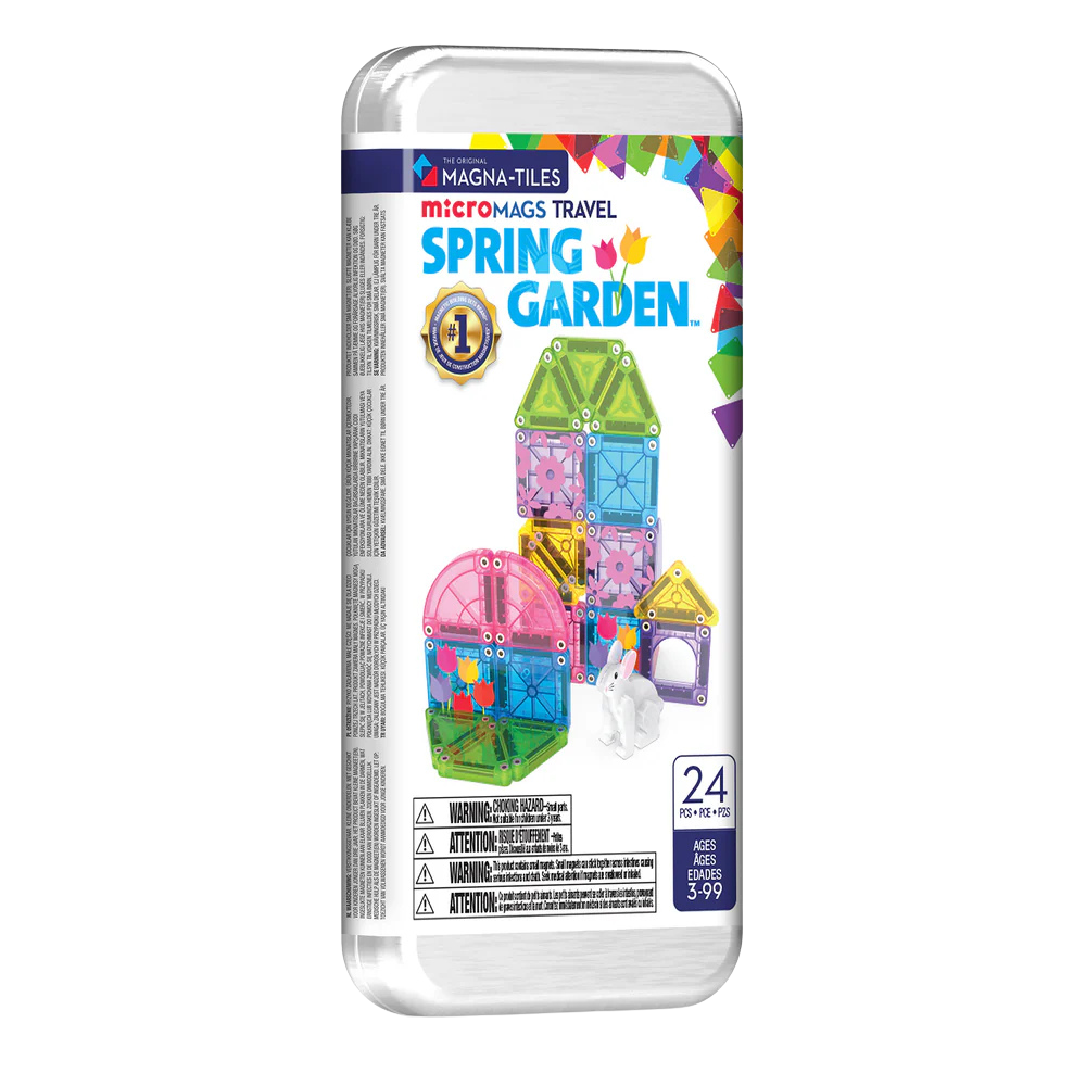 Magna-Tiles Bahar Bah&ccedil;e Travel Set (24 Par&ccedil;a)