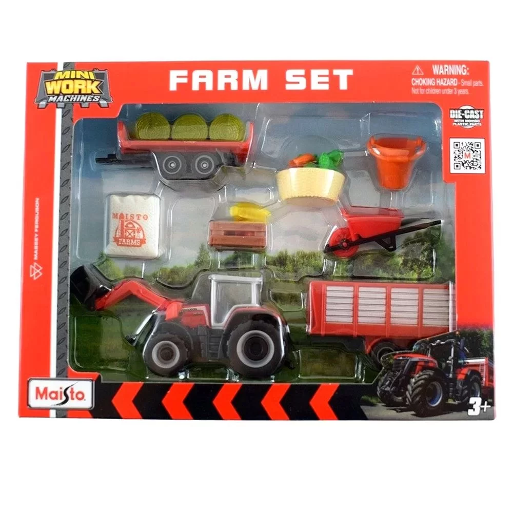 Maisto Model &Ccedil;iftlik Seti K&uuml;&ccedil;&uuml;k // Massey Ferguson