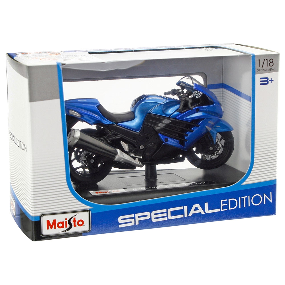 Maisto Kawasaki Ninja ZX-14R1:18 Model Motorsiklet