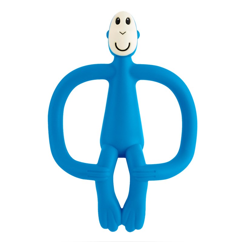 Matchstick Monkey Diş Oyuncağı Maymun // Mavi