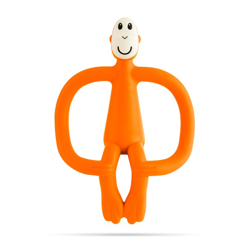 Matchstick Monkey Diş Oyuncağı Maymun // Turuncu