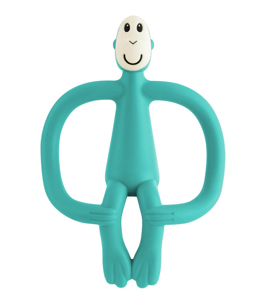 Matchstick Monkey Silikon Diş Kaşıyıcı // Yeşil