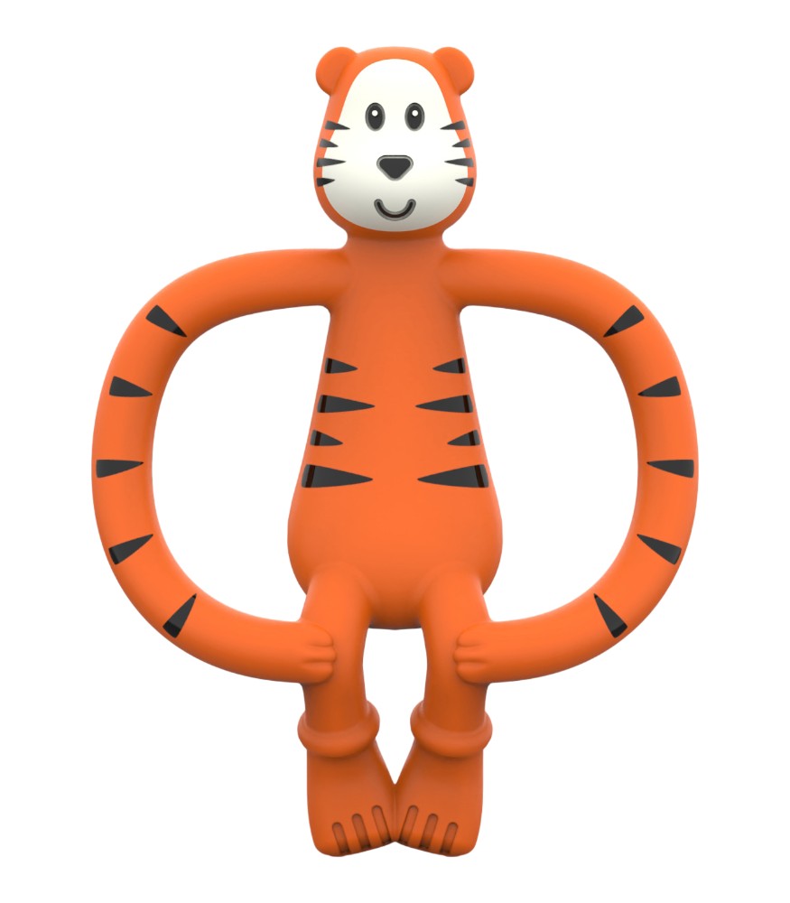 Matchstick Monkey Silikon Diş Kaşıyıcı // Teddy Tiger