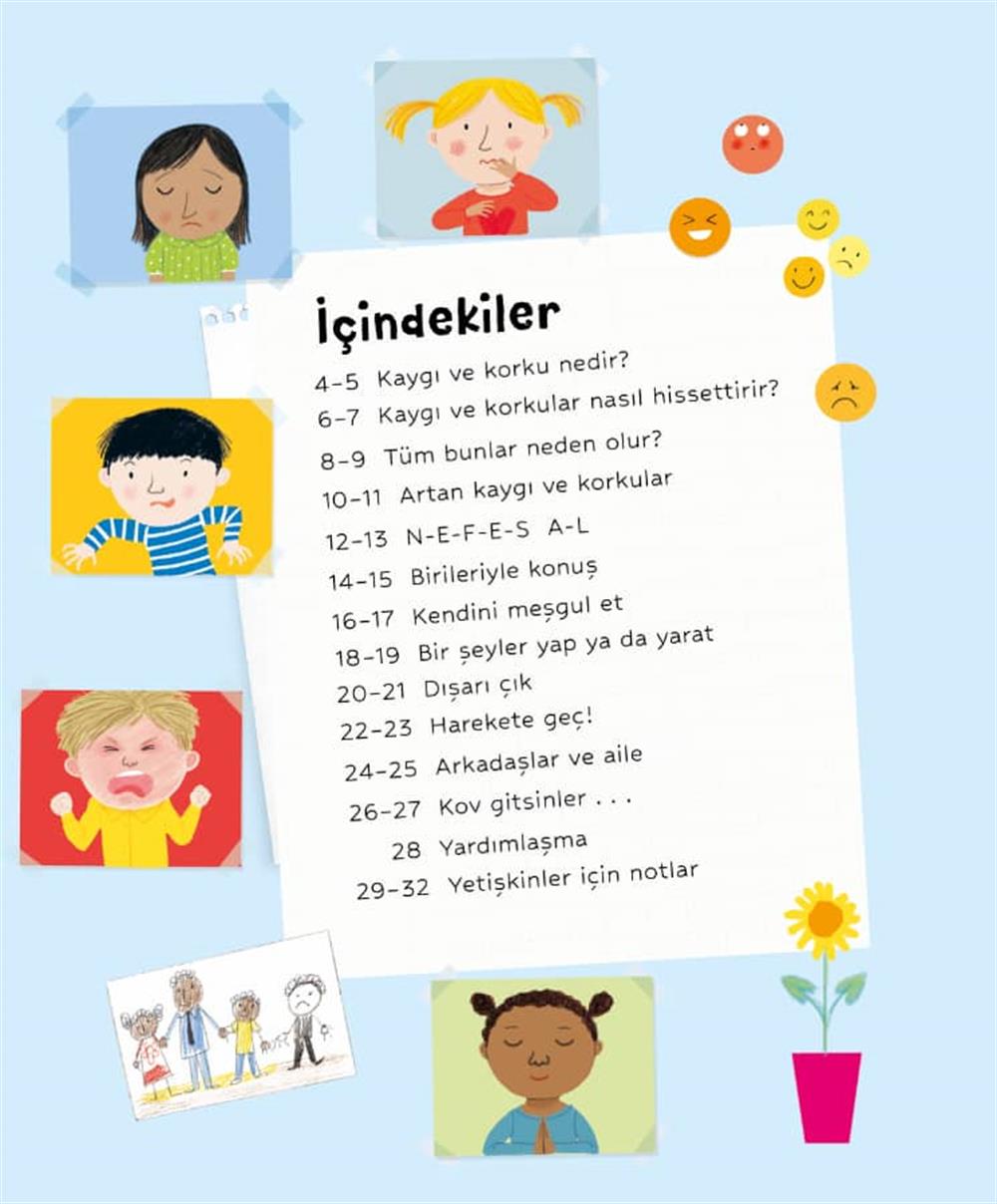 Megakids Yayıncılık Kaygı Ve Korkular Hakkında Her Şey