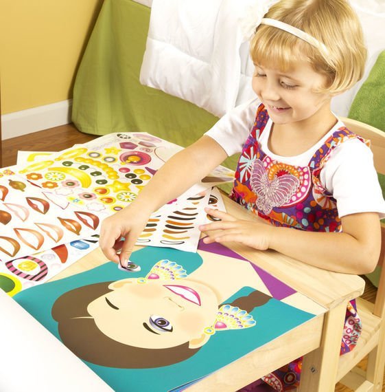 Melissa & Doug Çıkartma Kitabı // Yüzler