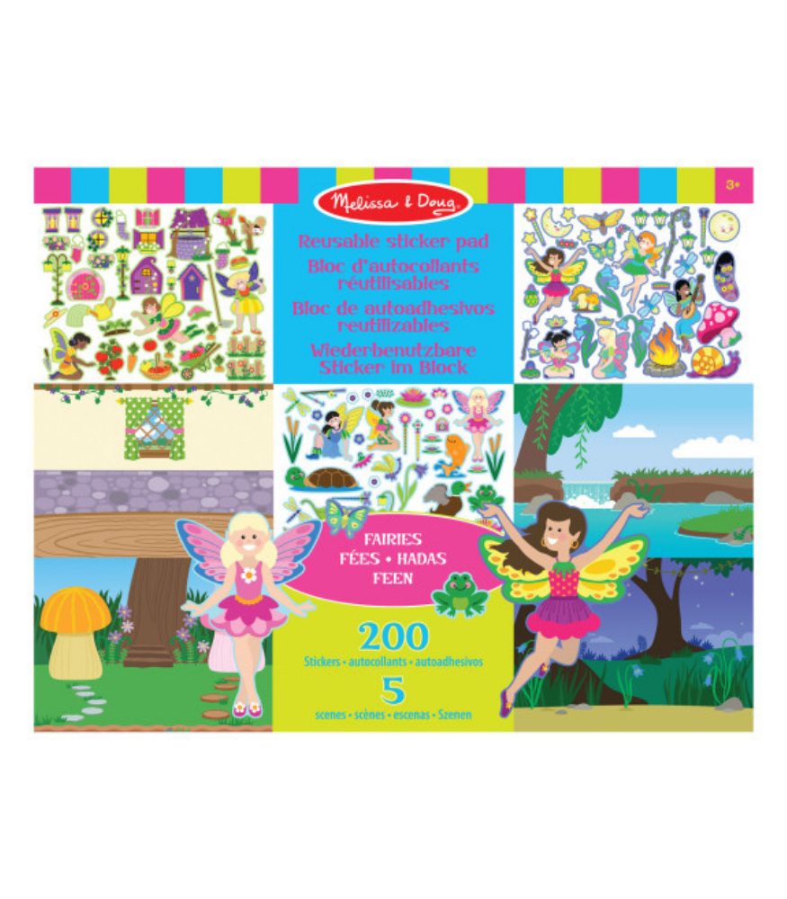 Melissa & Doug Tak &Ccedil;ıkar &Ccedil;ıkartma Kitabı // Periler