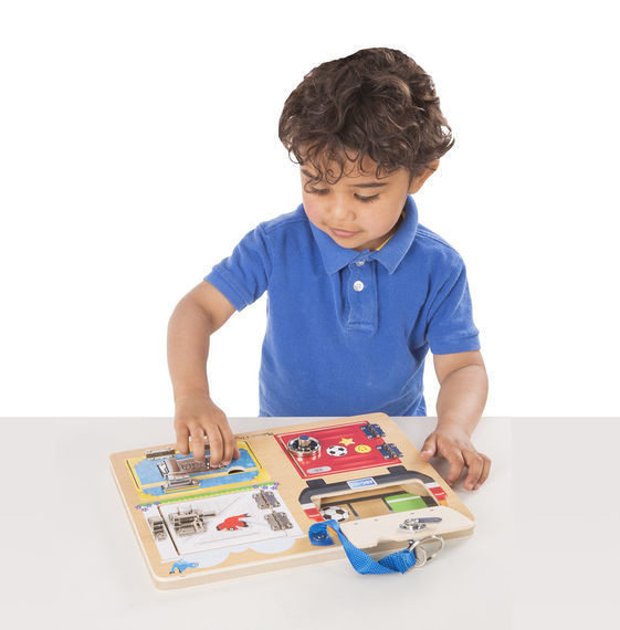 Melissa & Doug Ahşap Kilit ve Çilingir Tahtası