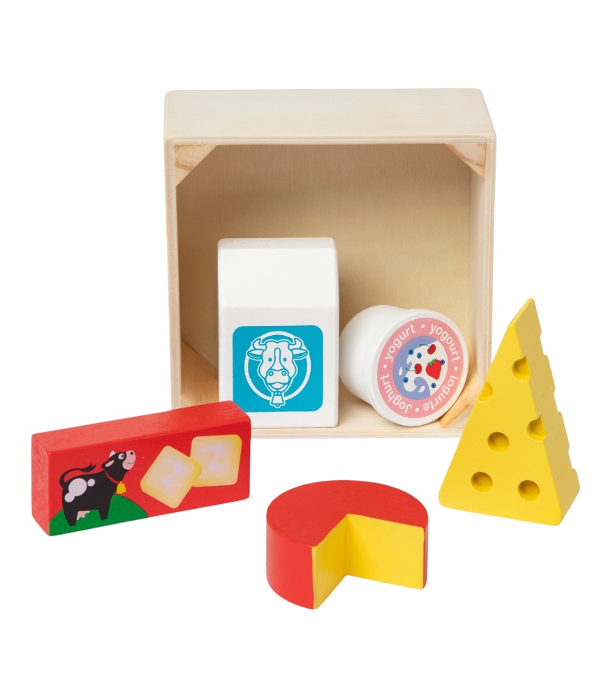 Melissa & Doug Ahşap Gıdalarımız // Süt Ürünleri