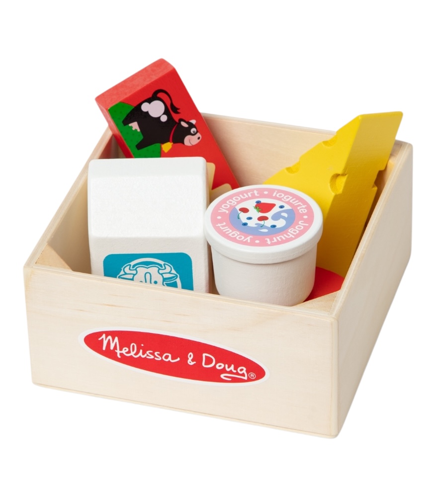 Melissa & Doug Ahşap Gıdalarımız // Süt Ürünleri
