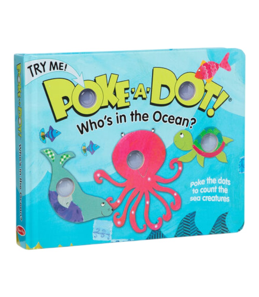Melissa & Doug Poke a Dot İnteraktif Kitap // Who's in the Ocean