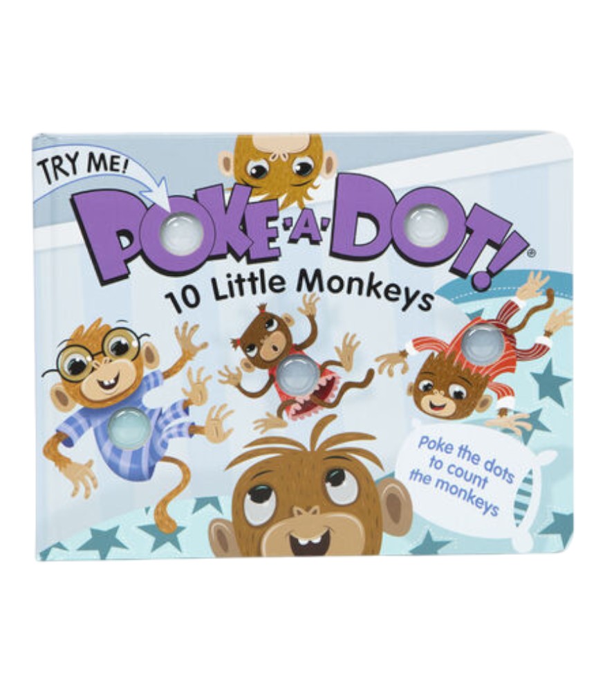 Melissa & Doug Poke a Dot İnteraktif Kitap // 10 Little Monkeys