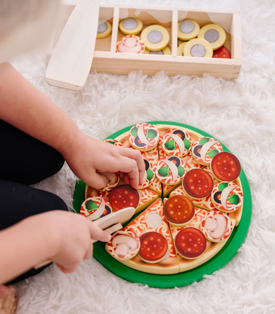 Melissa & Doug Ahşap Pizza Partisi