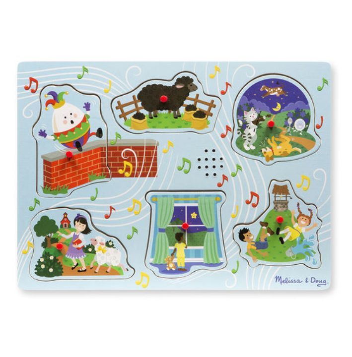 Melissa & Doug Ahşap Sesli Yapboz // İngilizce Çocuk Şarkıları-2