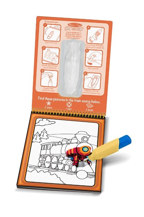 Melissa & Doug Water Wow! Su ile Boyama Kitabı // Araçlar