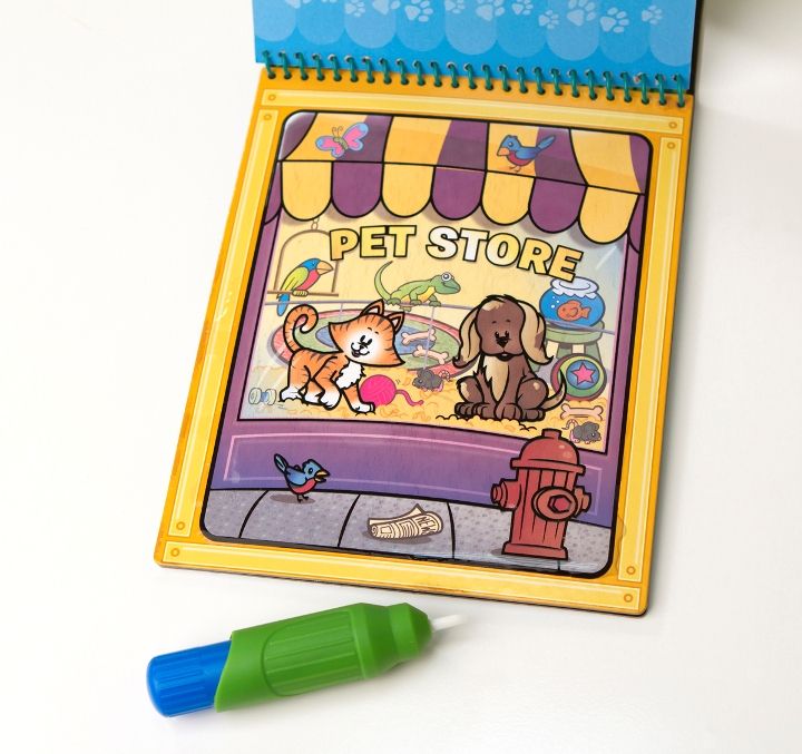 Melissa & Doug Water Wow! Su ile Boyama Kitabı // Hayvanlar