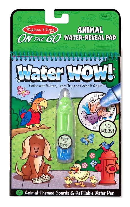 Melissa & Doug Water Wow! Su ile Boyama Kitabı // Hayvanlar