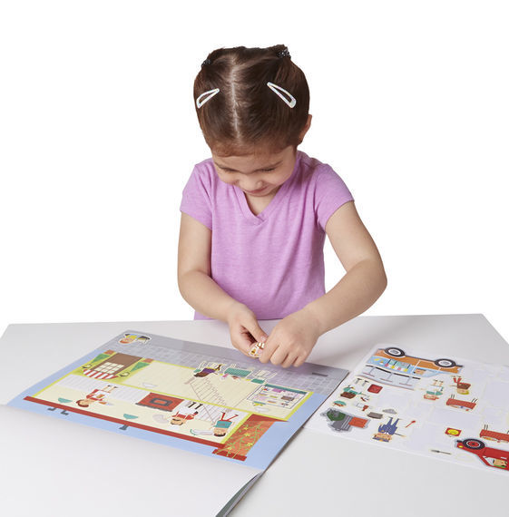Melissa & Doug Tak Çıkar Çıkartma Kitabı // Benim Şehrim