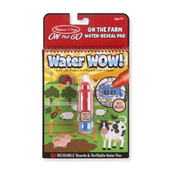 Melissa & Doug Water Wow! Su ile Boyama Kitabı // Çiftlik