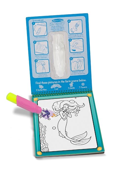 Melissa & Doug Water Wow! Su ile Boyama Kitabı // Peri