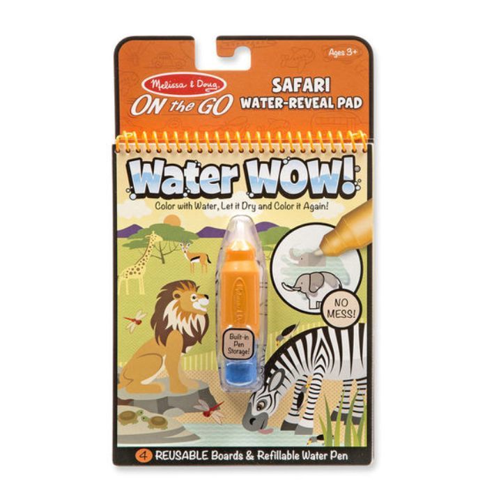 Melissa & Doug Water Wow! Su ile Boyama Kitabı // Safari