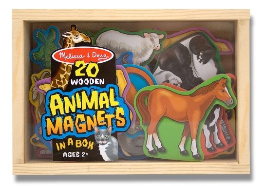 Melissa & Doug Ahşap Mıknatıslı Hayvanlar