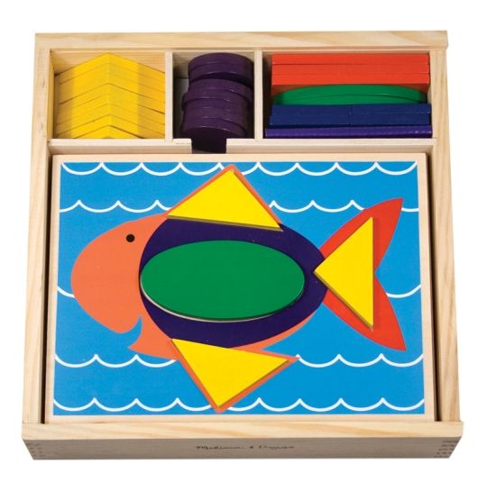 Melissa & Doug Ahşap Şekil Bulmaca