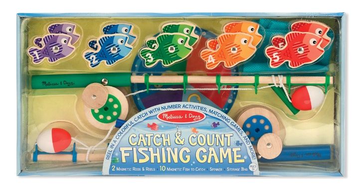 Melissa & Doug Balık Tutma Oyunu / Yakala ve Say