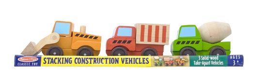 Melissa & Doug Ahşap İnşaat Araçları