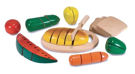 Melissa & Doug Ahşap Kes Oyna Gıdalarımız