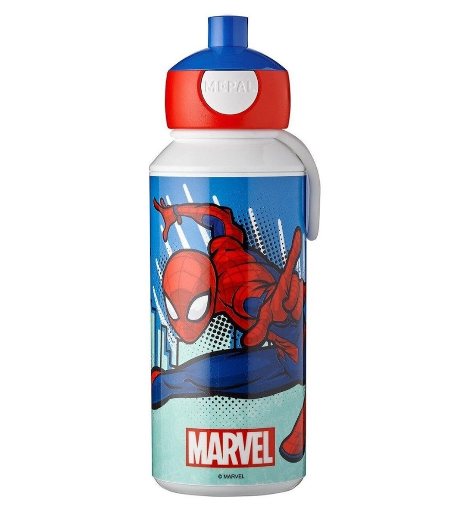 Mepal Pop-Up Campus Drinking Bottle (400 ml) // Spiderman