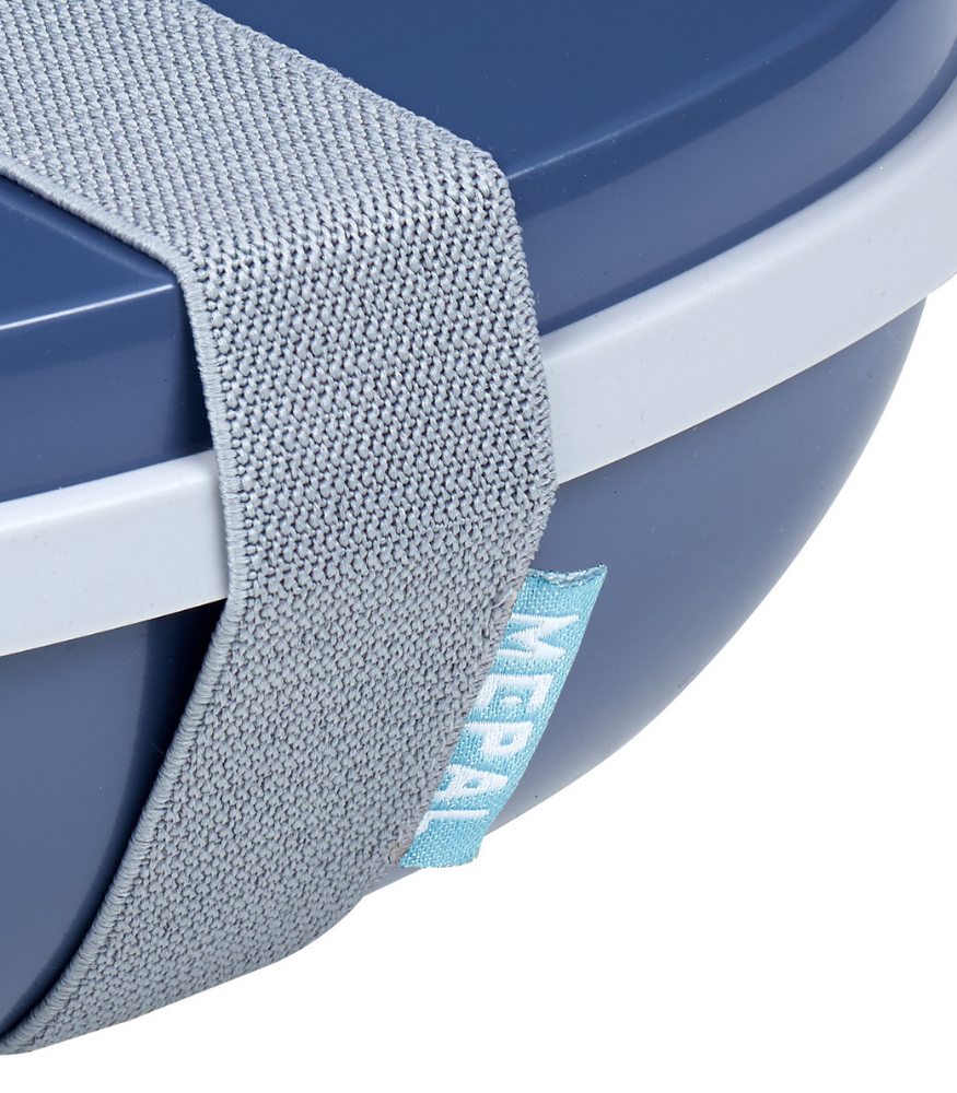 Mepal Ellipse Salad Box // Nordic Blue