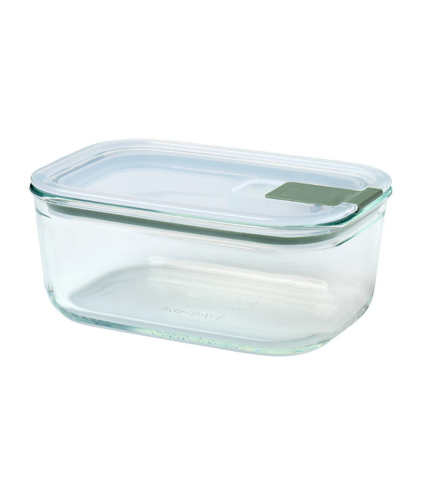 Mepal Easyclip Glass Food Storage Box (700 ml) // Nordic Sage